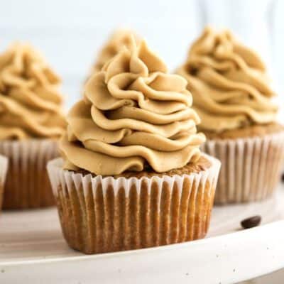 Easy Coffee Cupcakes with Luscious Coffee Buttercream